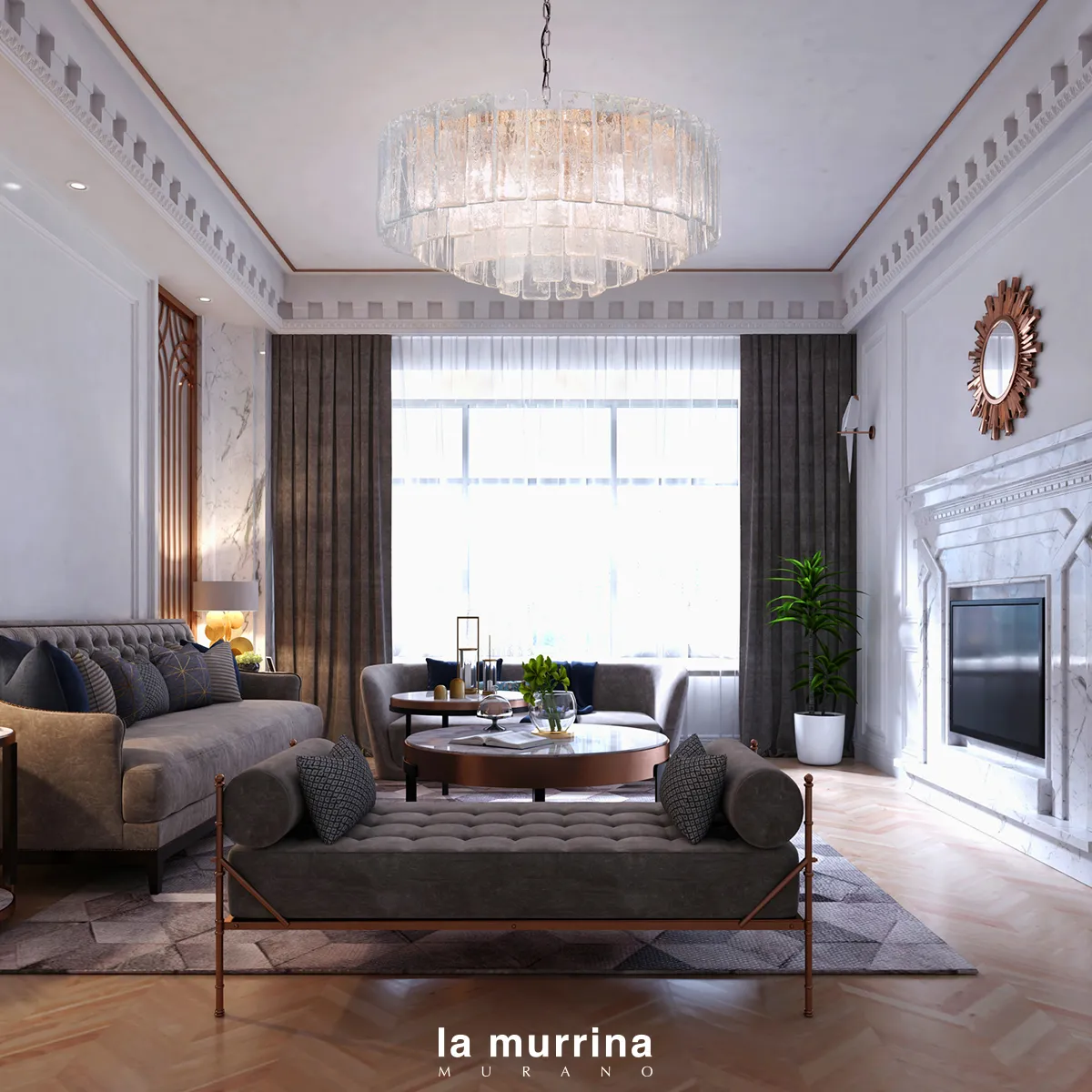 İtalyan Lüks Çilçıraq Və Lampa Brendi La Murrina