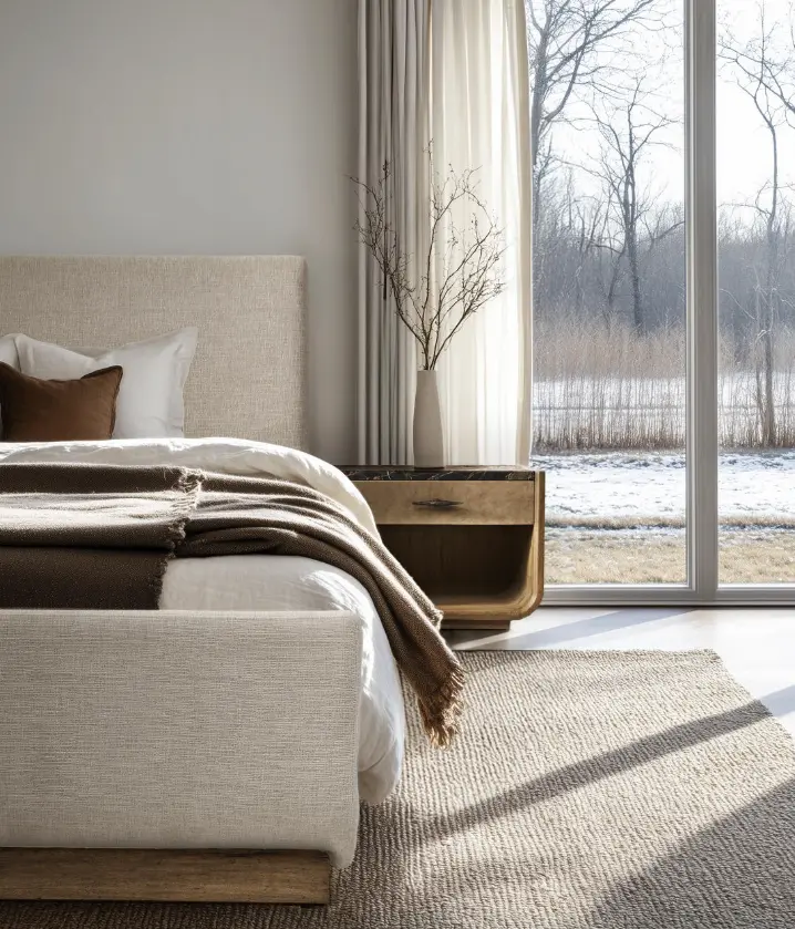 jonathan charles   wooden bed set