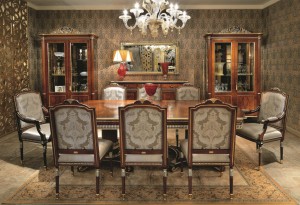Scappini&C dark brown living room models
