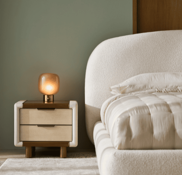 caracole modern white bed