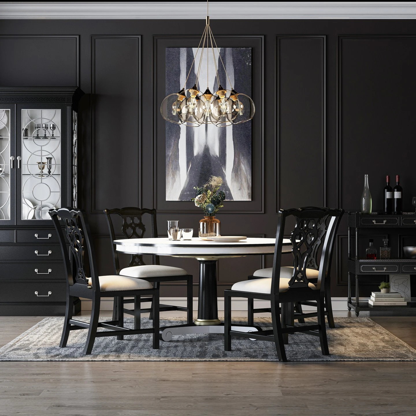 wooden round table jonathan charles