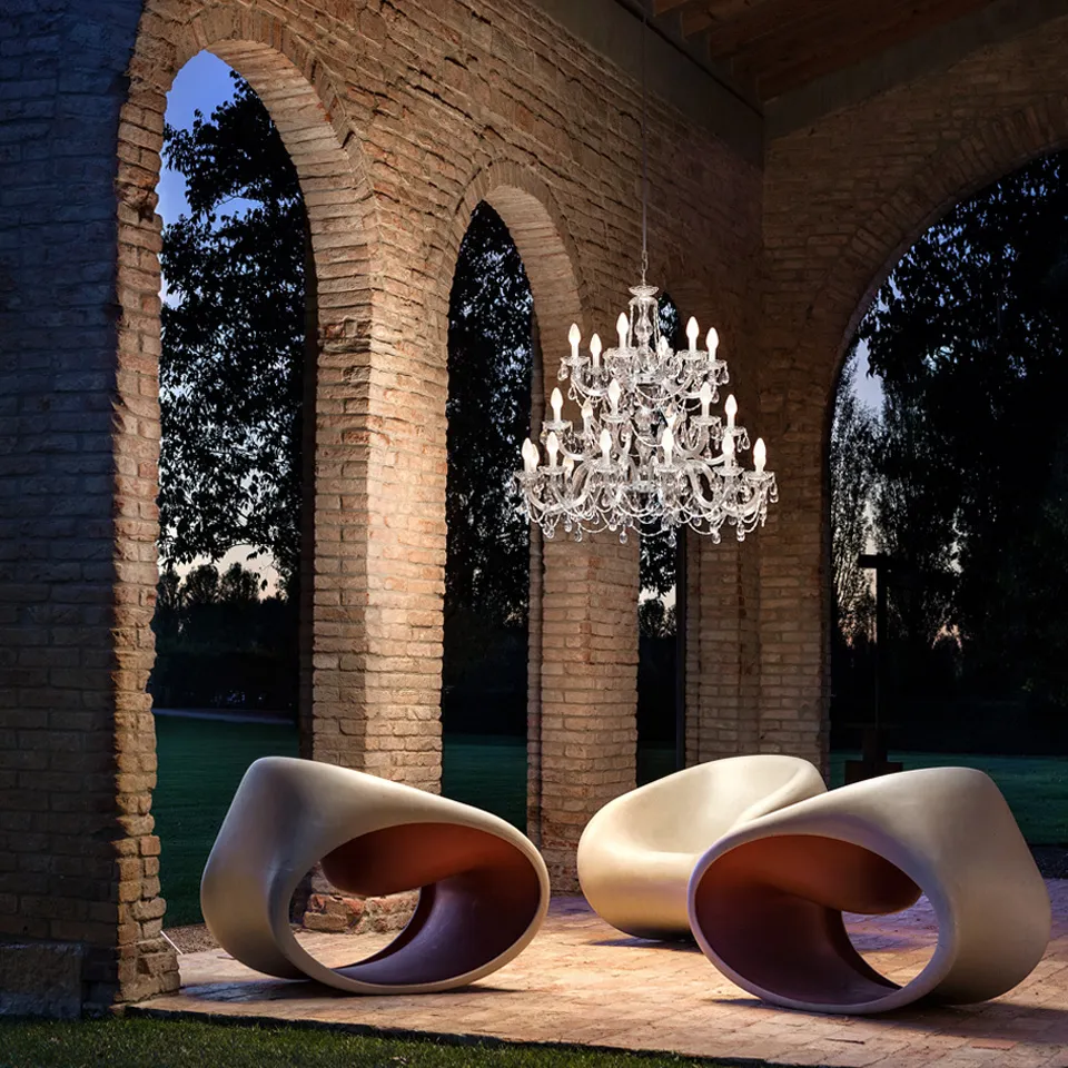 Atelier white chandelier models